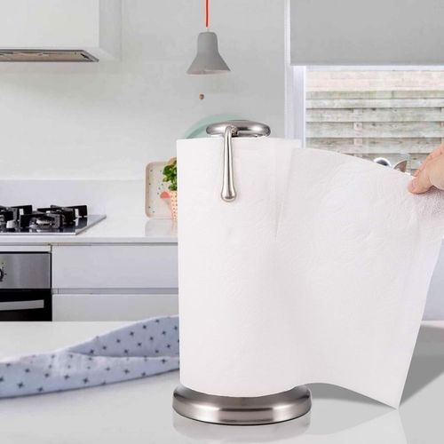 Stojący Uchwyt na Ręczniki Papierowe Srebrny na Arena.pl