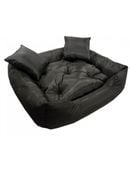 Legowisko Kojec Łóżko Dla Psa Kota 75x65 cm Czarne