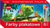 farby plakatowe 6 kolorów 20 ml mona