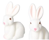 ZAJĄC ZAJĄCZEK WIELKANOCNY DUŻY FIGURKA OZDOBA