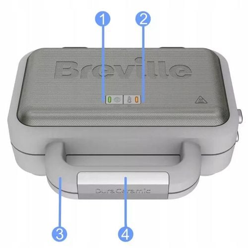 Opiekacz do kanapek Toster Breville Ceramiczny Sandwich 850W na Arena.pl