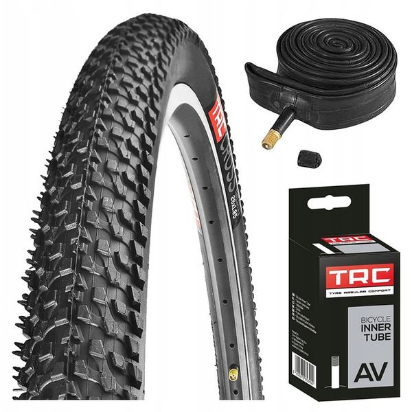 Opona rowerowa 26 + dętka do roweru rowerów 26 x 1.95 50-559 ZESTAW opony zdjęcie 2