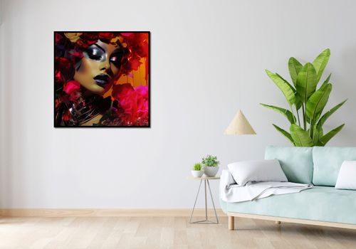 Plakat 90x90cm Kwiecista Diva na Arena.pl