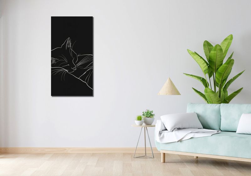 Obraz 50x100cm Nocny Spokój zdjęcie 2