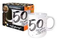kubek Premium  50 urodziny   | Q 821