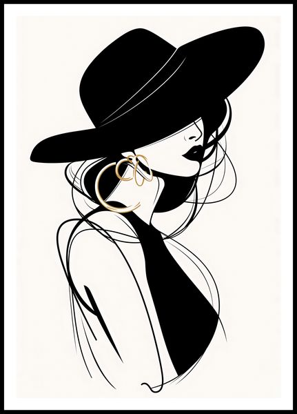 Plakat 68x98cm Uwikłana Elegancja zdjęcie 3