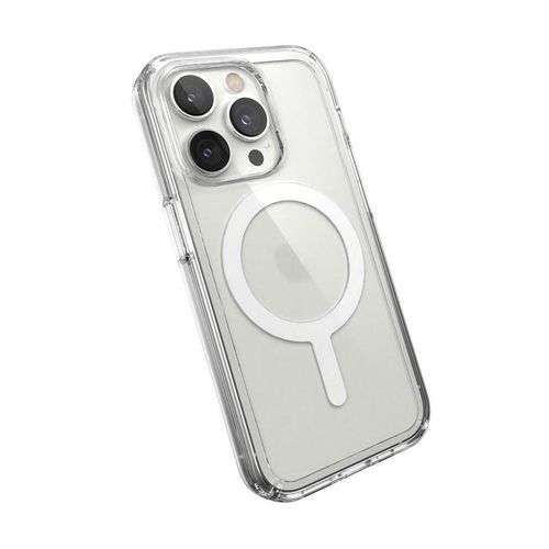 Speck Gemshell + MagSafe - Etui do iPhone 14 Pro z połowką MICROBAN (Clear) na Arena.pl
