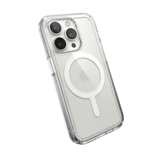 Speck Gemshell + MagSafe - Etui do iPhone 14 Pro z połowką MICROBAN (Clear) zdjęcie 8