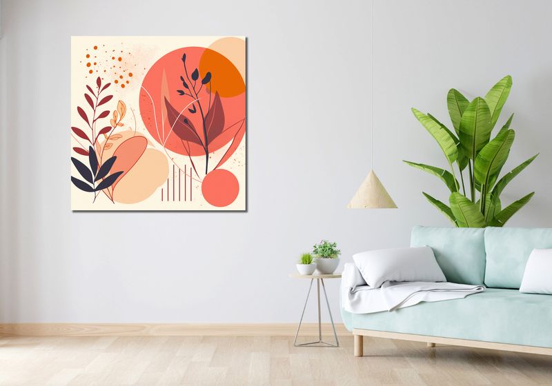 Obraz 100x100cm Ciepłe Popołudnie zdjęcie 2