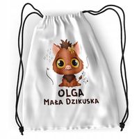 Plecak Sportowy Szkolny Dla Olgi Córki Dziecka Z Nadrukiem Ze Zdjęciem