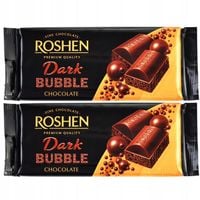 Roshen Czekolada gorzka bąbelkowa 80 g x 2 sztuk