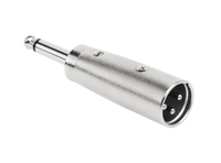 ZLA0313-1 Zlacze wt.JACK 6.3-wt.mikr.-meski canon