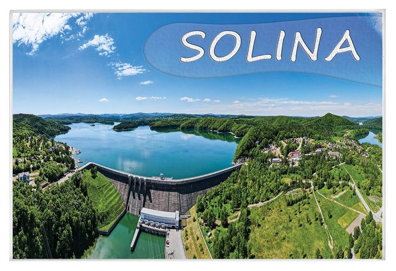 Solina - magnes szklany zdjęcie 1