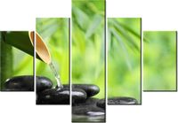 70 100CM OBRAZ 5 ELEM SPA DRUK PŁÓTNO