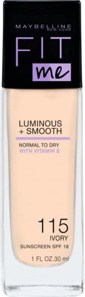 MAYBELLINE FIT ME LUMINOUS + SMOOTH PODKŁAD 115 zdjęcie 3