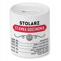 Dla Stolarza Skarbonka Na Urodziny Prezent Z Nadrukiem Ze Zdjęciem