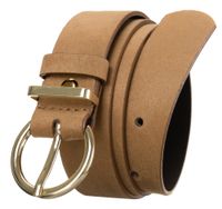 pasek damski skórzany zpd-z3z-90 camel b.r.