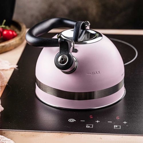 czajnik 1,8l z gwizdkiem kinghoff kh-1856 różowy na Arena.pl