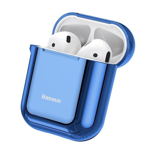 Etui Baseus Shining Hook Case Do Apple Airpods (Niebieskie) na Arena.pl