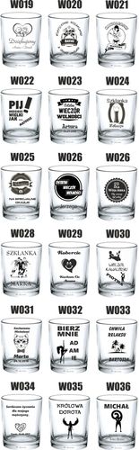 Szklanka WHISKY prezent na święta mikołajki grawer na Arena.pl