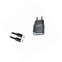 Ładowarka slim GaN 30W wejście USB-C do Samsung Galaxy S25 Ultra