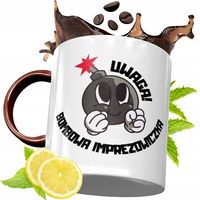 Kubek Bordowy Dla Imprezowicza Na Urodziny Prezent Z Nadrukiem Ze Zdjęciem
