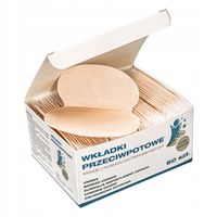 WKŁADKI ANTYPOTOWE PRZECIWPOTOWE 60 szt - BEŻOWE