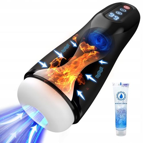 Automatyczne masturbator meski z funkcją ssania, wibracji, ogrzewania na Arena.pl