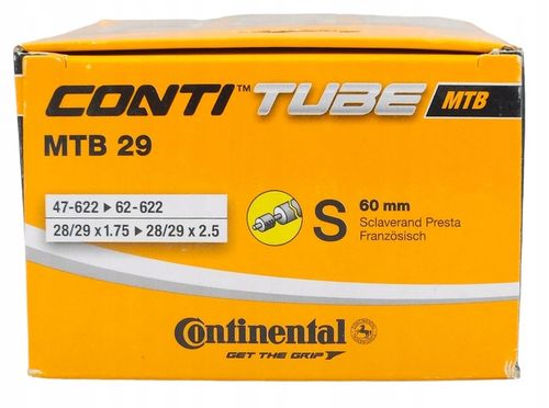 Dętka MTB Continental 29 cali 1,75-2,5 presta 60mm na Arena.pl
