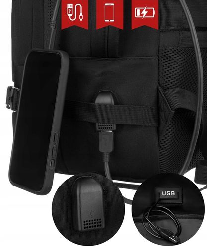 PLECAK DO SAMOLOTU WIZZAIR 40x30x20 BAGAŻ KABINOWY RYANAIR NOWY WYMIAR na Arena.pl