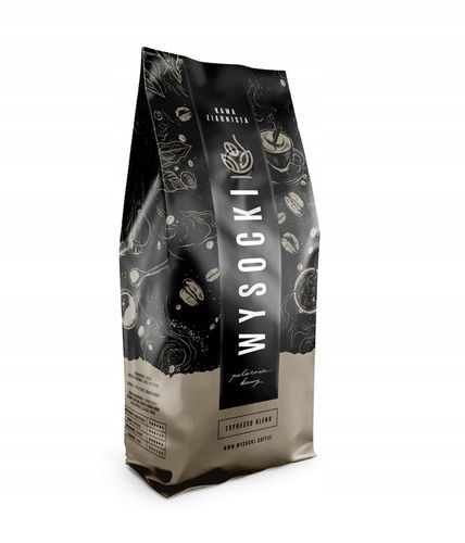 Kawa ziarnista WYSOCKI COFFEE - ESPRESSO BLEND 1kg na Arena.pl
