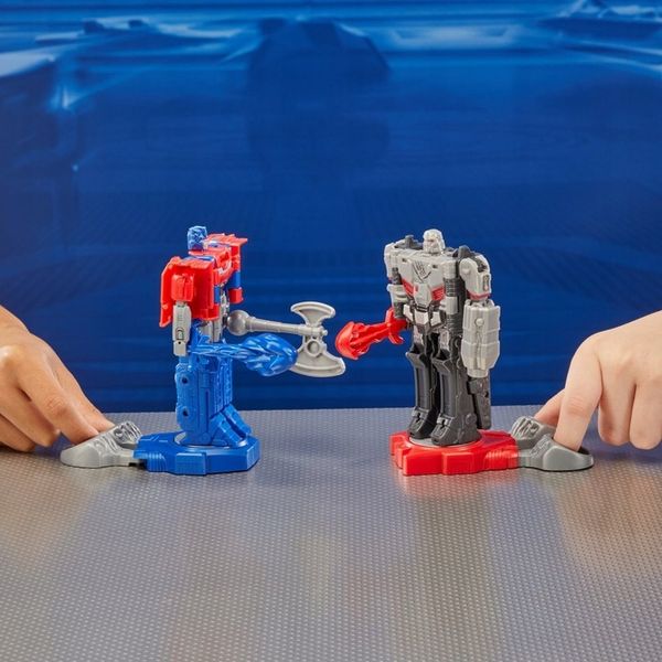 Hasbro Transformers One Figurki Optimus Prime vs Megatron Robot Battlers zdjęcie 8