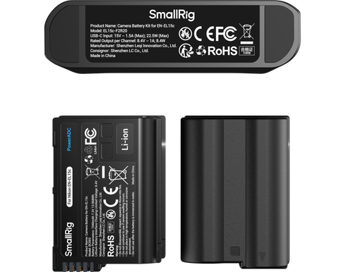 SmallRig 5486 Turbo Charging Kit for EN-EL15c Camera Batteries na Arena.pl