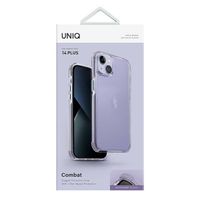 uniq etui combat iphone 14 plus / 15plus 6.7 liliowy/lilac lavender