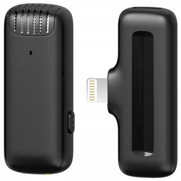 Pojemnościowy Bezprzewodowy Mikrofon Krawatowy ULANZI J11 Lightning zdjęcie 8