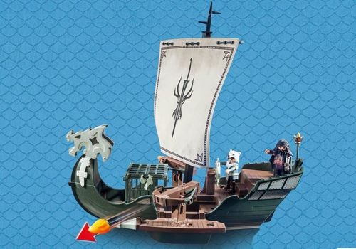 Playmobil - Statek Dragos dekoracja 9244D na Arena.pl