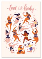 Plakat motywacyjny fitness siłownia 29,7x42 cm A3