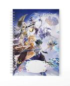 Zeszyt A5 100 stron w kratkę Genshin Impact