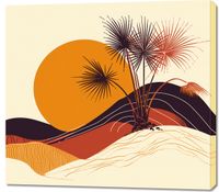 Obraz 100x90cm Słoneczny Horyzont