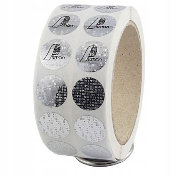 PLOMBA HOLOGRAM SECURITY VOID fi 20 mm - 250 szt zdjęcie 1
