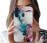 ETUI DO SAMSUNG GALAXY A21 - ELEGANCKI MARMUREK MODNY KOBIECY CASE