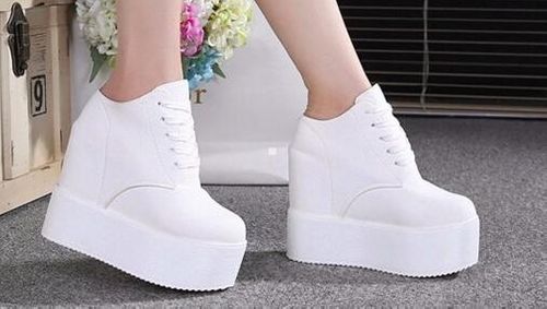 Buty Damskie - WIOSENNE -  PLATFORMA na Arena.pl