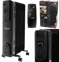 grzejnik olejowy czarny (7 żeberek) 1500w camry cr 7812