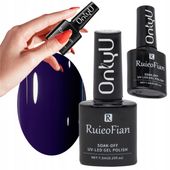 purpurowy hybrydowy lakier do paznokci z połyskiem uv onlyu 7,3ml fiolet
