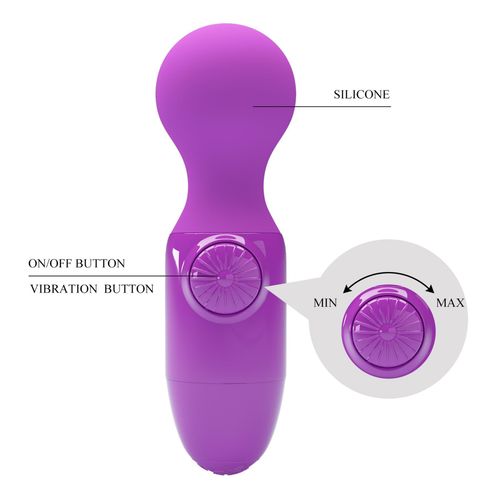 pretty love   mini stick purple, little cute vibration na Arena.pl