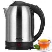 CZAJNIK ELEKTRYCZNY BEZPRZEWODOWY INOX STAL NIERDZEWNA 1,7 L