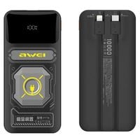 awei powerbank z wbudowanym kablem       lightning/usb-c p77k