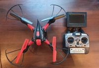 Quadrocopter Sky Hawkeye 2,4GHz Monitor LCD Dron