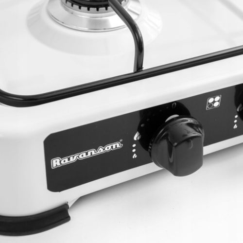 Kuchenka przenośna turystyczna nastawna RAVANSON K 02 T biała na Arena.pl
