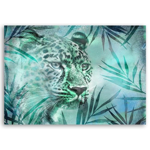 Obraz na płótnie – Canvas, Leopard, abstrakcja 60x40 na Arena.pl